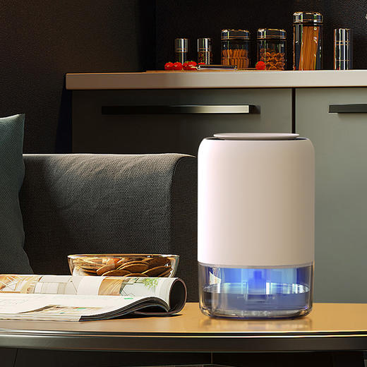 【回南天chu湿神器】海说半导体家用chu湿机Q4 荣获红点设计奖 小夜灯设计 轻音低噪 1.4L全透明水箱 商品图4