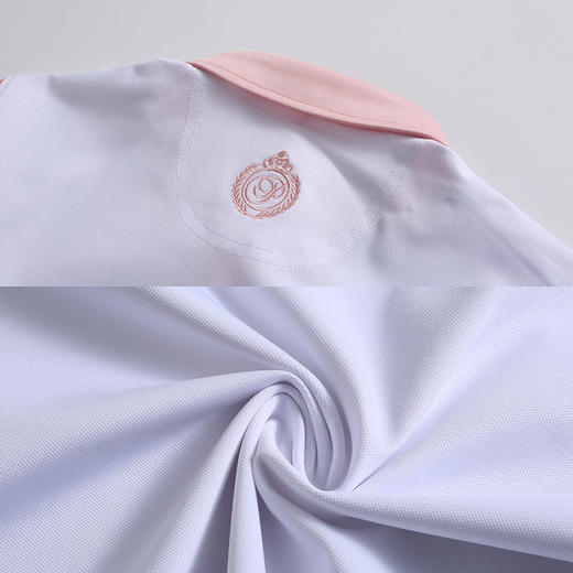 BLS-303A（PROSIMON高尔夫女款春夏短袖印花拼接翻领Polo衫 商品图4