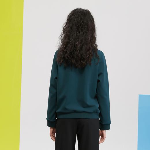 RAPIDO雳霹道 2022年春季新品女士假两件卫衣翻领套头卫衣外套CP2141L39M 商品图2