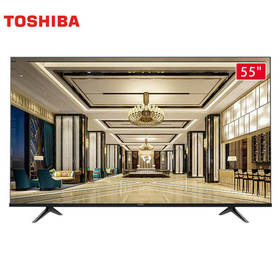 东芝（TOSHIBA）55C240F 55英寸4K超高清 悬浮全面屏液晶电视1.5GB+16GB