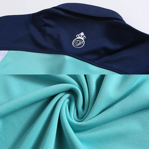 BLS-006A（PROSIMON高尔夫男款春夏短袖色块拼接翻领设计Polo衫 商品图4