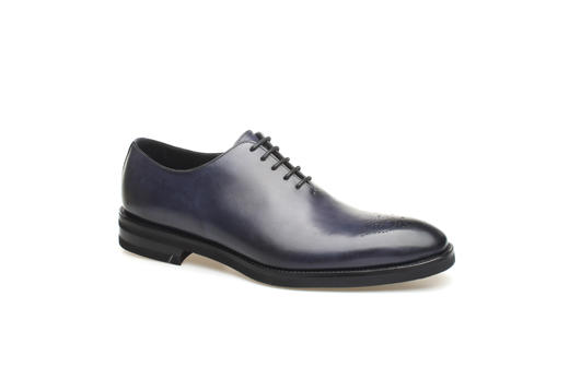 豪麟名鞋奥莱JEROLD WILTON男装牛皮革皮鞋JW654P蓝色  原价3660元 商品图0