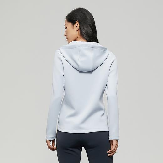 RAPIDO雳霹道2022春季女士时尚简约运动休闲细空气层戴帽半拉链套头衫CP2Z41L02R 商品图1