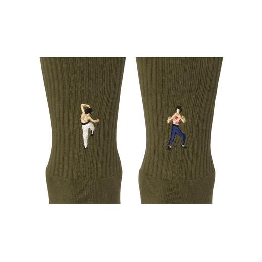 Decka x BRU NA BOINNE Pile Socks 联名刺绣针织男女袜 日本制 商品图3