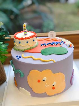 复古奶油蛋糕 下单前请仔细阅读商品详情