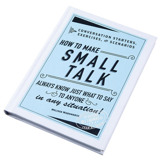 【中商原版】如何闲聊 How to Make Small Talk 英文原版 梅丽莎沃兹沃思 MelissaWadsworth AdamsMedia 商品图2