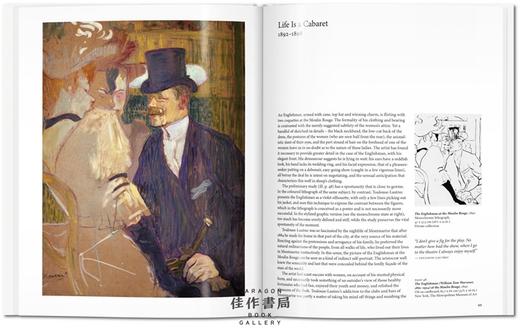 Toulouse-Lautrec 图卢兹·劳特累克 艺术作品集/英文原版现货/Taschen【Basic Art】系列 商品图2