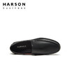 哈森男鞋2022春季一脚蹬乐福鞋男英伦商务休闲皮鞋MS23406 商品缩略图2