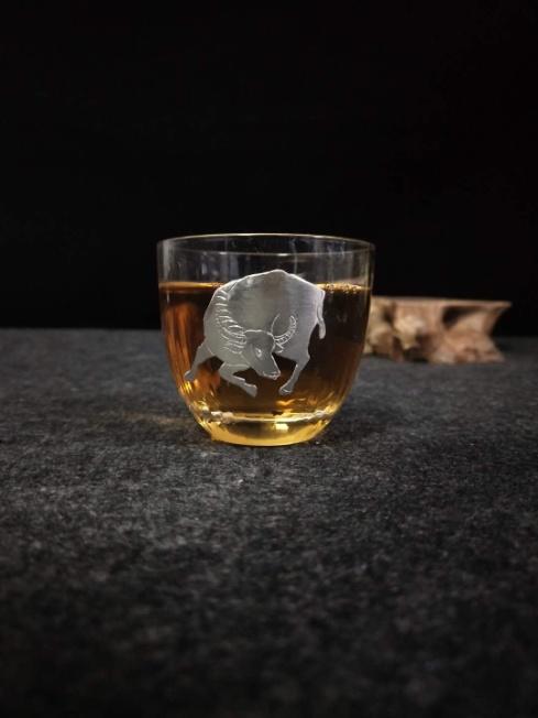 华艺银坊 生肖系列八件套 可单选 家用茶具办公会客茶具 人工无铅玻璃杯 商品图0