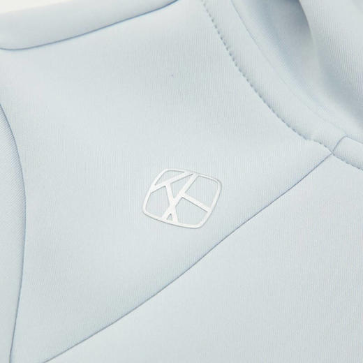 RAPIDO雳霹道2022春季女士时尚简约运动休闲细空气层戴帽半拉链套头衫CP2Z41L02R 商品图7