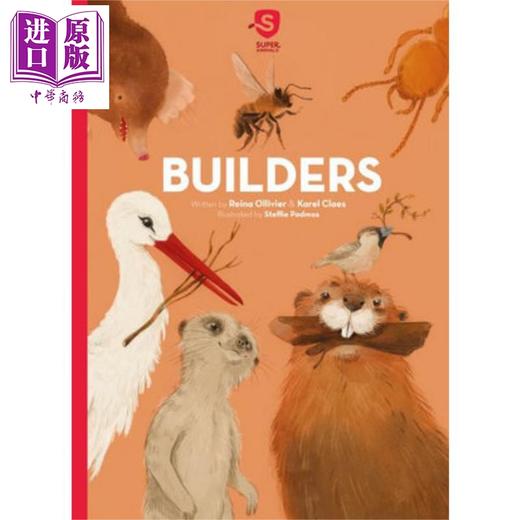 【中商原版】Super Animals Builders 动物建筑师 英文原版 进口图书 神奇动物系列 儿童知识绘本 生物学 亲子图画书 5岁以上 商品图4