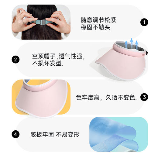 ChrissieMorris 颗里 “屁屁”系列 防晒帽防紫外线 商品图4