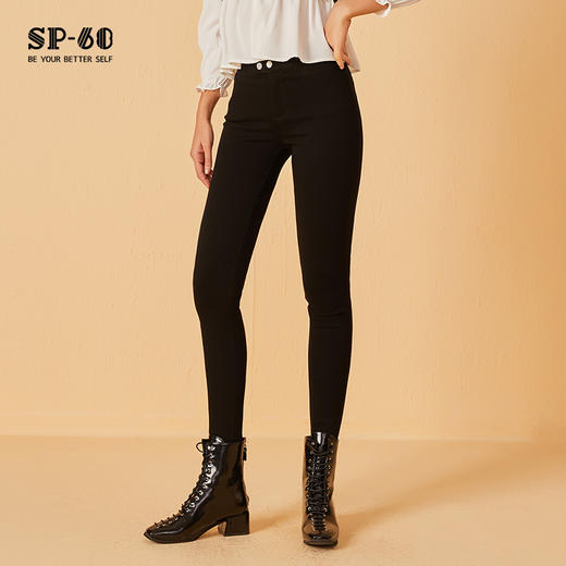 SP68魔术裤V10款 经典小黑裤加绒款K-XJ260 商品图1