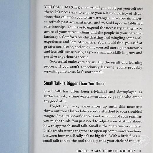 【中商原版】如何闲聊 How to Make Small Talk 英文原版 梅丽莎沃兹沃思 MelissaWadsworth AdamsMedia 商品图5