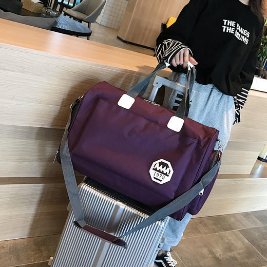 网红女健身小包运动包包短途轻便出差旅行包大容量手提行李包袋潮 商品图3