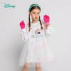 迪士尼童装女童连衣裙梦幻公主风米妮长袖连衣裙网纱裙摆甜美淑女春新品 商品缩略图0