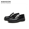 哈森男鞋春季品牌高档男士皮鞋一脚蹬商务休闲皮鞋MS28102 商品缩略图5