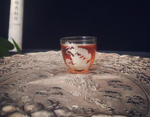 华艺银坊 生肖系列八件套 可单选 家用茶具办公会客茶具 人工无铅玻璃杯 商品图2