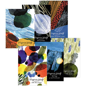 弗吉尼亚伍尔夫经典作品集6册 英文原版 Virginia Woolf Mrs Dalloway 达洛维夫人 到灯塔去 一间自己的房间 经典文学书籍 英语书