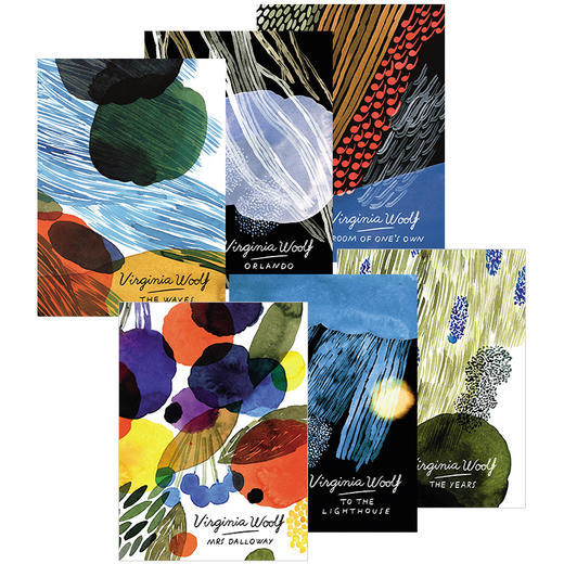 弗吉尼亚伍尔夫经典作品集6册 英文原版 Virginia Woolf Mrs Dalloway 达洛维夫人 到灯塔去 一间自己的房间 经典文学书籍 英语书 商品图0