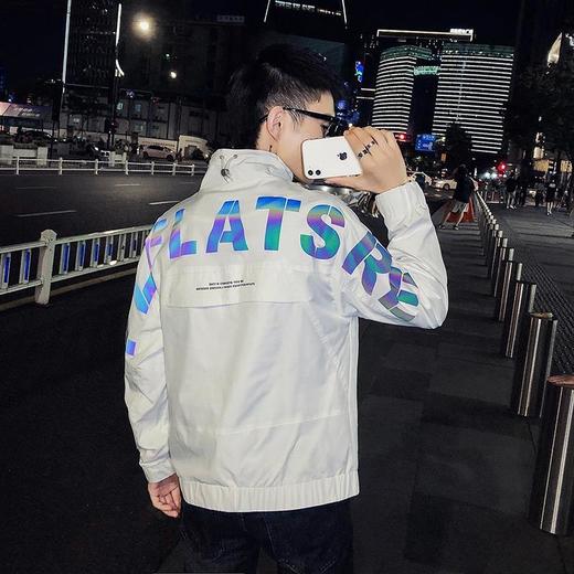 新款社会精神小伙外套男韩版潮流炸街男装休闲痞帅夹克秋冬季网红上衣 商品图4