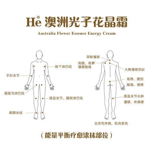 澳洲He光子花晶能量霜——42种花精唤醒青春能量【包装有瑕疵】65ml/支 商品图1
