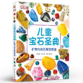 DK儿童宝石圣典 矿物与岩石视觉图鉴 科普书籍 领略宝物的奇特之美 珠宝红黄蓝绿宝石收藏鉴赏参考书籍