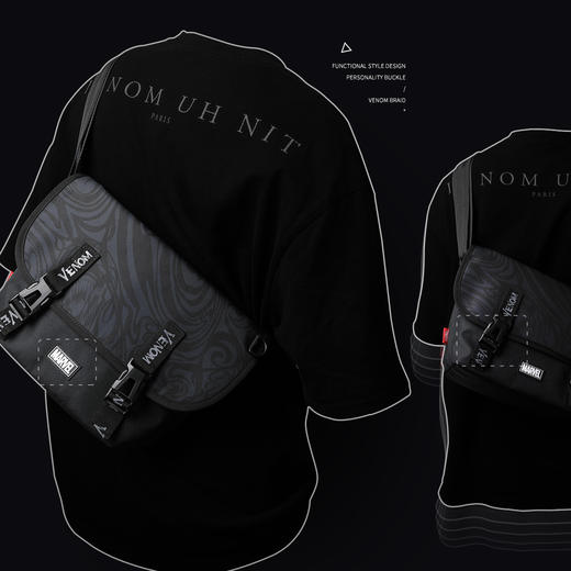 联众书包青少年书包背包BA5853G2 商品图1