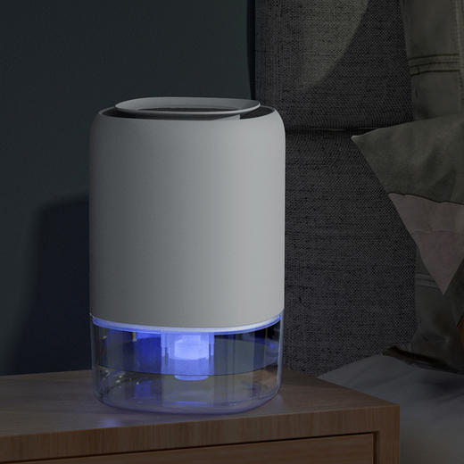【回南天chu湿神器】海说半导体家用chu湿机Q4 荣获红点设计奖 小夜灯设计 轻音低噪 1.4L全透明水箱 商品图5