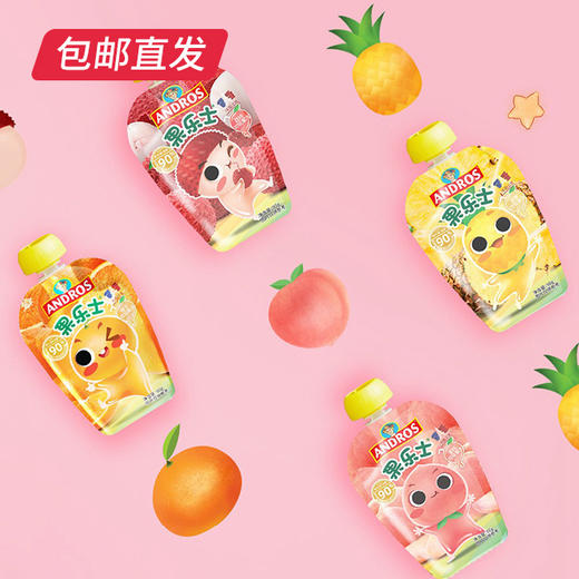 果乐士 吸吸冻4支装 4*90g（包邮直发） 商品图1