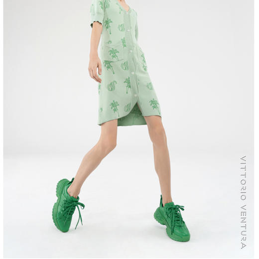 预售|VITTORIO VENTURA薇薇燃  牛皮甲胄系列厚底休闲老爹鞋 （默认顺丰到付 联系客服报销） .潮快闪[福利品] 商品图4