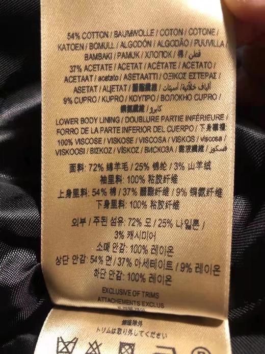 美国直邮！ Burberry巴宝莉正品女士经典羊毛混纺双排扣中长款大衣 商品图8