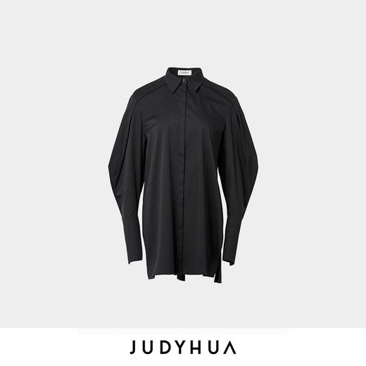 JUDYHUA 廓形袖设计宽松衬衫 商品图6