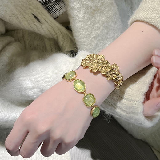 北京仓｜Goossens Paris-Talisman-虞美人 手镯［法国设计师］ 商品图4