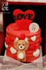 四寸情人节爱心小熊奶油蛋糕 下单前请仔细阅读商品详情 商品缩略图1