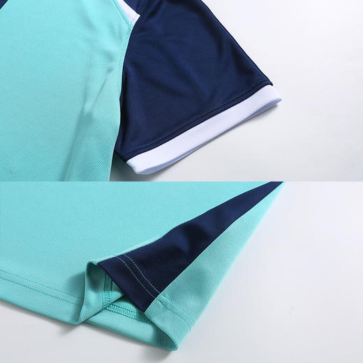 BLS-006A（PROSIMON高尔夫男款春夏短袖色块拼接翻领设计Polo衫 商品图3