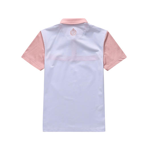 BLS-303A（PROSIMON高尔夫女款春夏短袖印花拼接翻领Polo衫 商品图1