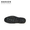 哈森男鞋套脚商务休闲男士皮鞋英伦压花真皮乐福鞋男MS24918 商品缩略图3