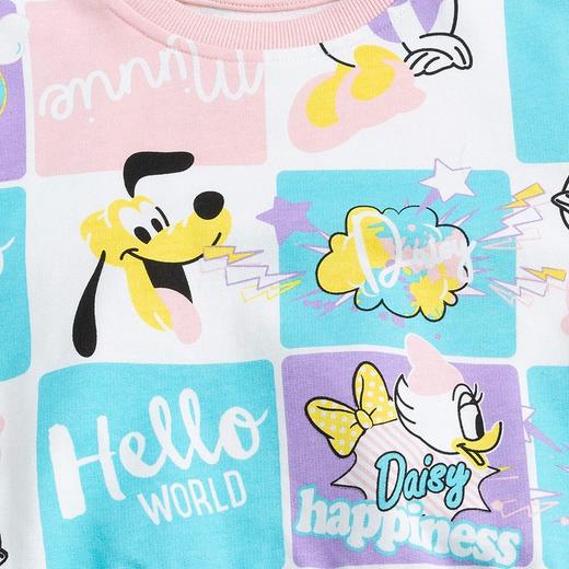 迪士尼童装女童套装迪士尼宝宝系列潮酷风卫衣套装长袖卫衣+裤子2件套春新品 商品图10