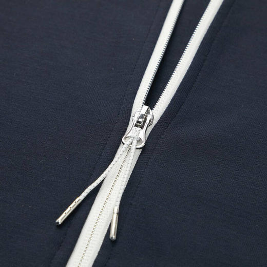 RAPIDO雳霹道 2022年春季新品女子针织长袖拉链衫撞色翻领外套CP2Z76C36R 商品图3