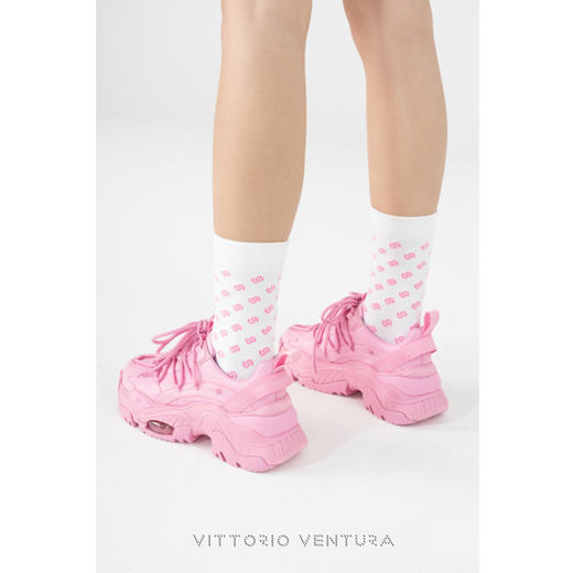 预售|VITTORIO VENTURA薇薇燃 牛皮纯色气垫厚底老爹鞋（默认顺丰到付 联系客服报销） . 潮快闪[福利品] 商品图6