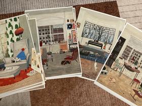 羞羞家居油画布