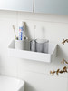 霜山免打孔墙上置物架浴室卫生间洗漱台承重3kg无痕壁贴式收纳架 商品缩略图4