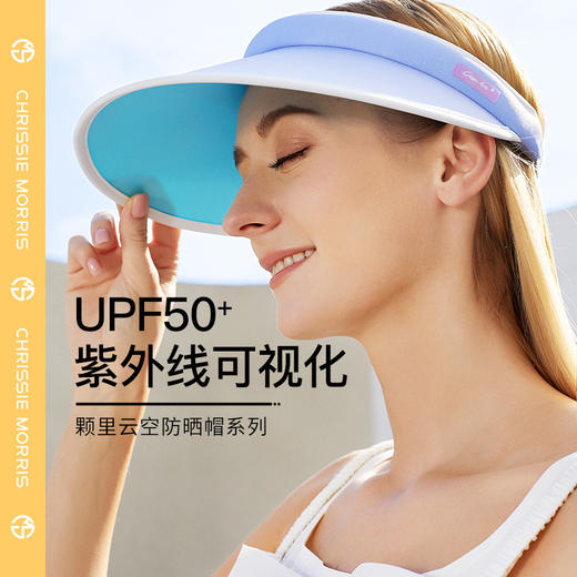 【BLIG】ChrissieMorris 颗里 “云空系列” 渐变防晒帽防紫外线 商品图1