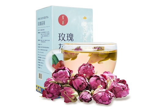 瑰觅 和田重瓣红玫瑰茶 50g/盒/80g/盒