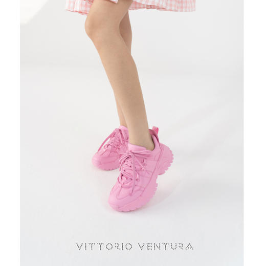 预售|VITTORIO VENTURA薇薇燃  牛皮甲胄系列厚底休闲老爹鞋 （默认顺丰到付 联系客服报销） .潮快闪[福利品] 商品图3