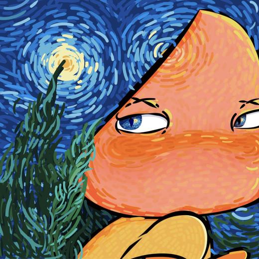 贾伟《如花在野·致敬梵高 No.1》 商品图0