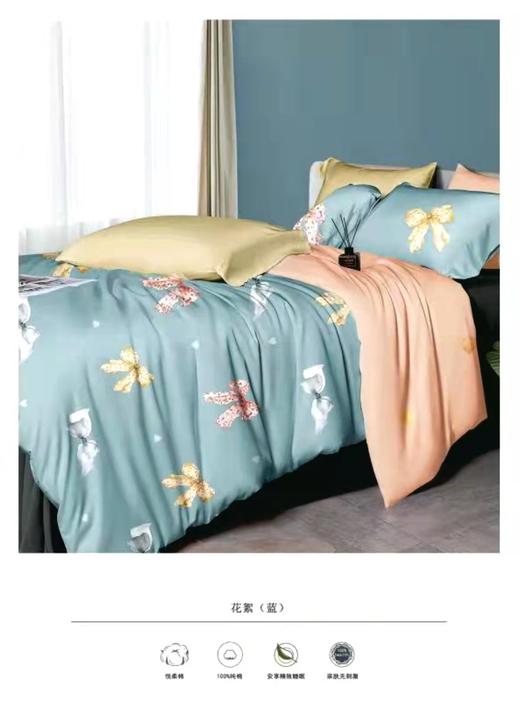 圣布凡高支高密纯棉四件套 商品图0