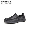 哈森男鞋春季商务休闲皮鞋男英伦风软皮通勤鞋子MS23402 商品缩略图0