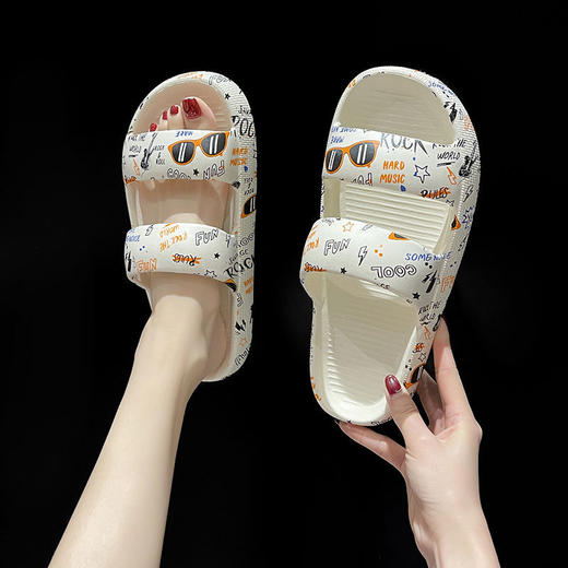 厚底拖鞋女夏外穿2022新款潮流网红可爱防滑情侣沙滩外出凉拖鞋男 商品图6